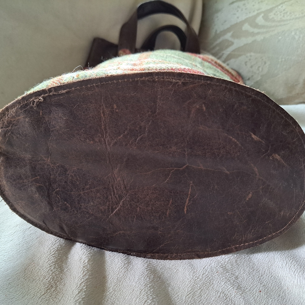 Plaid flannel bag - Picture 3 of 3